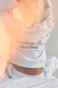 Online SUDADERA TEXTO Mujer Sudaderas / Joggers