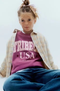 Niños ZARA 6 - 14 Años·Sudaderas<SUDADERA TEXTO