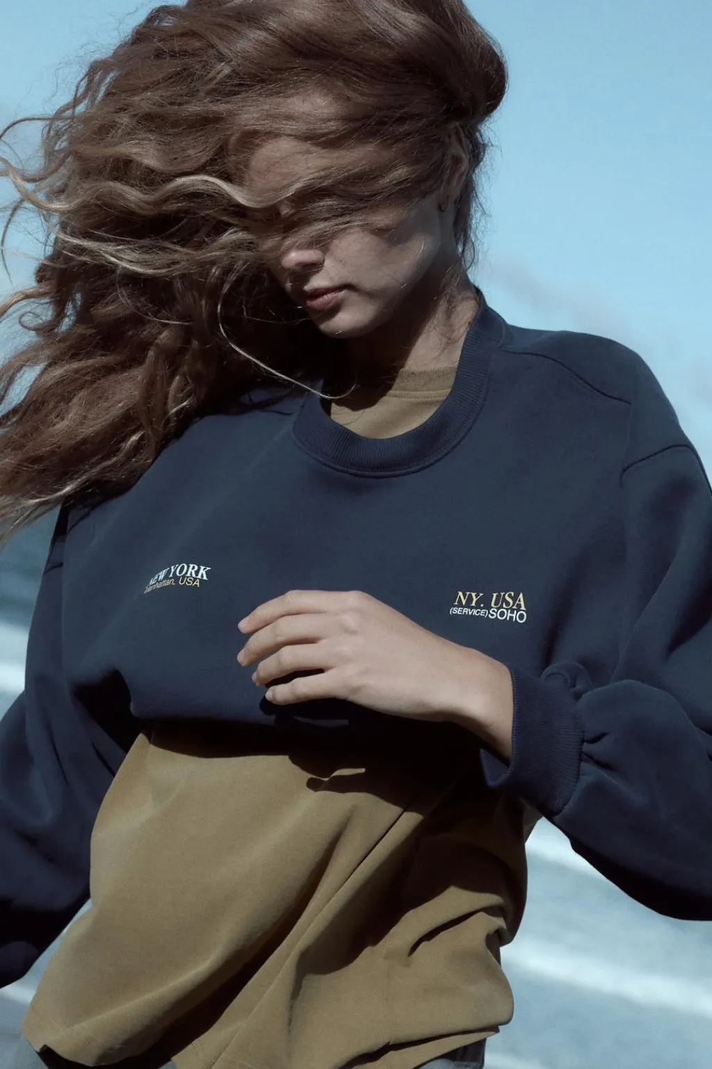 Clearance SUDADERA TEXTO Mujer Sudaderas / Joggers