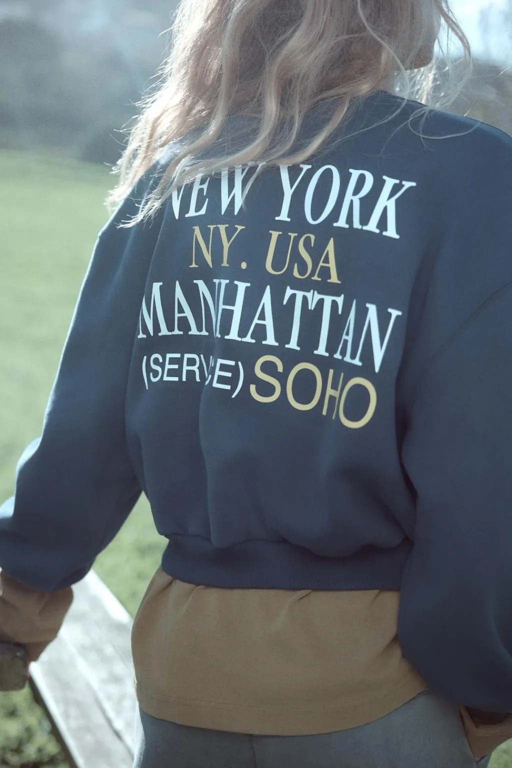 Clearance SUDADERA TEXTO Mujer Sudaderas / Joggers