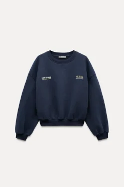 Clearance SUDADERA TEXTO Mujer Sudaderas / Joggers