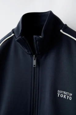 Niños ZARA 6 - 14 Años·Sudaderas|6 - 14 Años·Deporte / Chándal<SUDADERA TEXTO BORDADO