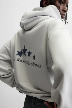 Sale SUDADERA TEXTO BORDADO Hombre Sudaderas