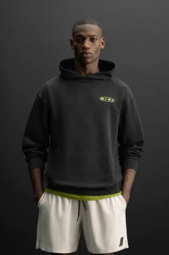 New SUDADERA TEXTO CAPUCHA Hombre Sudaderas