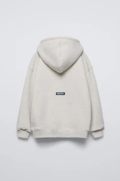 Niños ZARA 6 - 14 Años·Sudaderas<SUDADERA TEXTO CAPUCHA