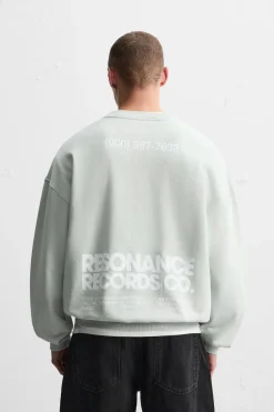 Clearance SUDADERA TEXTO ESTAMPADO Hombre Sudaderas