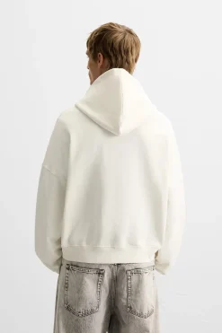 Discount SUDADERA TEXTO ESTAMPADO Hombre Sudaderas