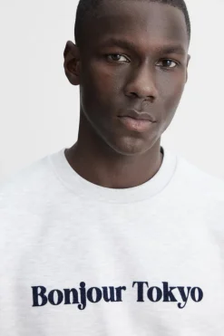 Best SUDADERA TEXTO ESTAMPADO Hombre Sudaderas