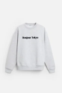 Best SUDADERA TEXTO ESTAMPADO Hombre Sudaderas