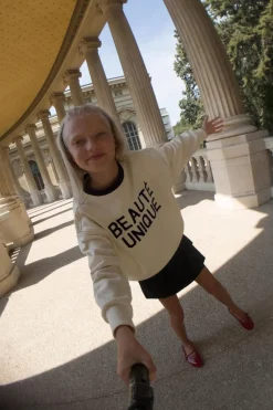 Niños ZARA 6 - 14 Años·Sudaderas<SUDADERA TEXTO FLOCK