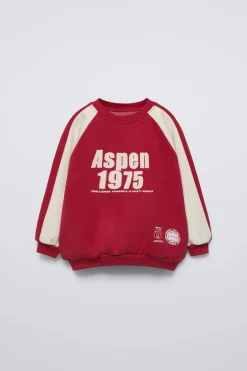 Niños ZARA 1½ - 6 Años·Sudaderas|1½ - 6 Años·Chándal<SUDADERA TEXTO FLOCK