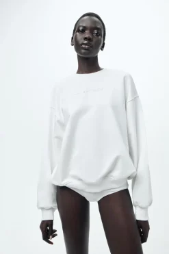 Hot SUDADERA TEXTO MINIMAL Mujer Sudaderas / Joggers