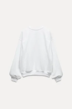 Hot SUDADERA TEXTO MINIMAL Mujer Sudaderas / Joggers