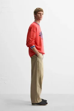 Sale SUDADERA TEXTOS COMBINADOS Hombre Sudaderas