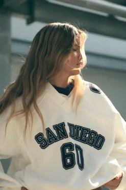 Sale SUDADERA VARSITY Mujer Sudaderas / Joggers