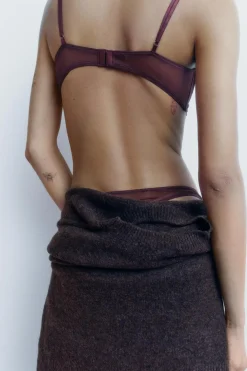 New SUJETADOR AROS ENCAJE Mujer Lenceria