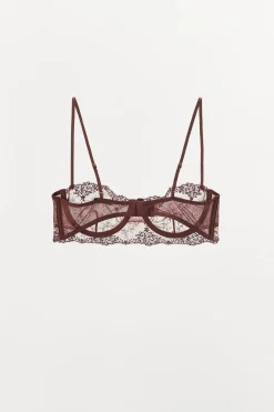 New SUJETADOR AROS ENCAJE Mujer Lenceria