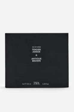 Online TENDER AMBER + ANTIQUE BROWN EDP 2X 100ML (3,4 FL.OZ) Hombre Perfumes
