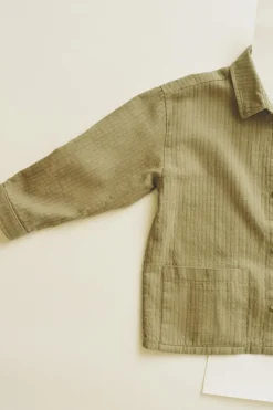 Niños ZARA 1½ - 6 Años·Camisas / Sobrecamisas|1½ - 6 Años·Total Look<TIMELESZ - CAMISA SEERSUCKER