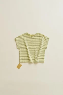 Niños ZARA 1½ - 6 Años·Camisetas|6 - 18 Meses·Camisetas<TIMELESZ - CAMISETA RAYA TEJIDA