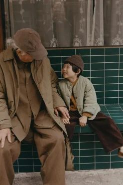 Niños ZARA 1½ - 6 Años·Abrigos<TIMELESZ - CAZADORA MICROPANA VIVOS