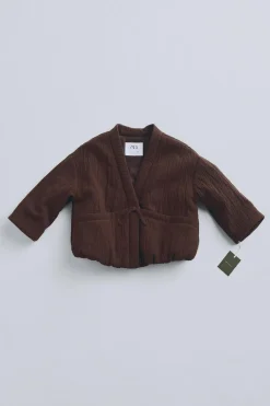 Niños ZARA 1½ - 6 Años·Abrigos<TIMELESZ – CHAQUETA TEXTURA KIMONO