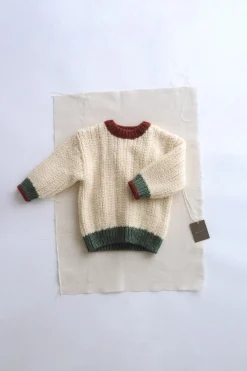 Niños ZARA 1½ - 6 Años·Punto|1½ - 6 Años·Punto<TIMELESZ - JERSEY CON LANA CONTRASTE