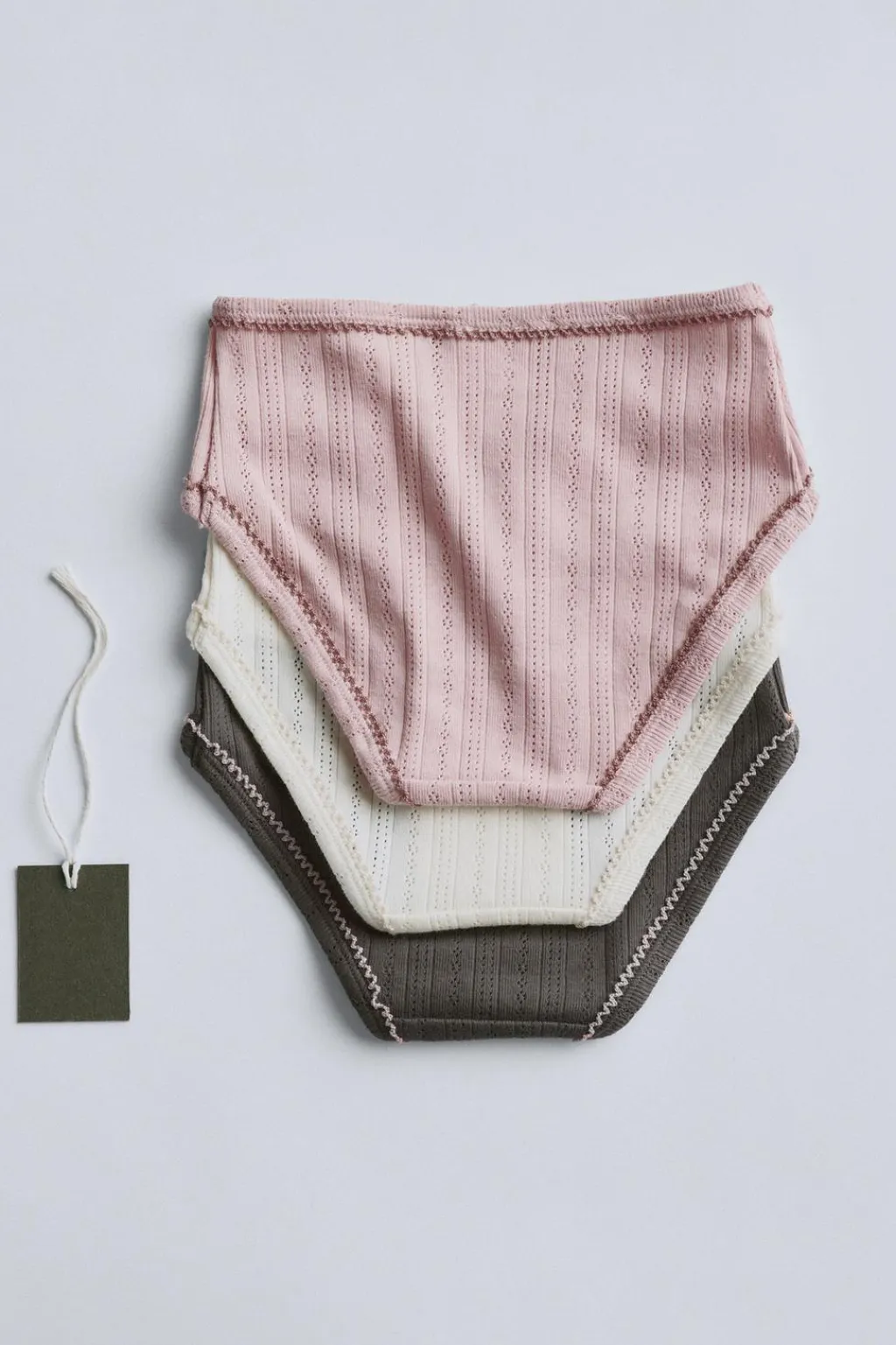 Niños ZARA 1½ - 6 Años·Ropa Interior / Calcetines<TIMELESZ - PACK DE TRES BRAGUITAS PESPUNTE