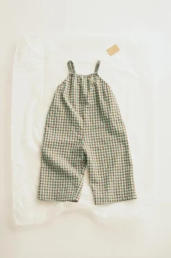 Niños ZARA 1½ - 6 Años·Vestidos / Petos|1½ - 6 Años·Pantalones<TIMELESZ - PETO LARGO CUADRITOS