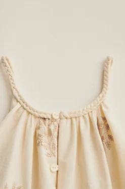 Niños ZARA 1½ - 6 Años·Vestidos / Petos|6 - 18 Meses·Vestidos / Monos<TIMELESZ - VESTIDO BORDADOS