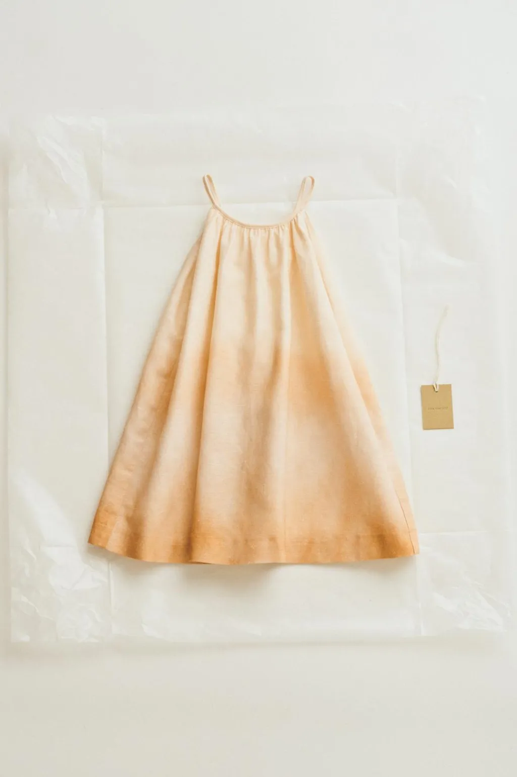 Niños ZARA 1½ - 6 Años·Vestidos / Petos|6 - 18 Meses·Vestidos / Monos<TIMELESZ - VESTIDO DIP DYE CON LINO