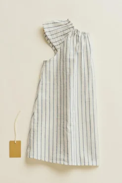 Niños ZARA 1½ - 6 Años·Vestidos / Petos|6 - 18 Meses·Vestidos / Monos<TIMELESZ - VESTIDO RAYAS CORDÓN