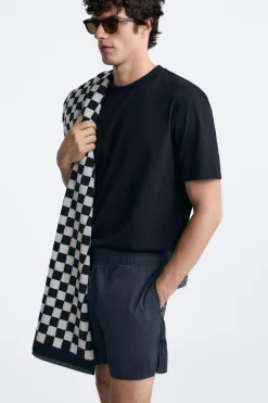 Clearance TOALLA PLAYA CUADROS Hombre Accesorios