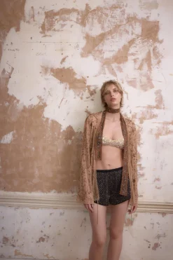 New TOP ABALORIOS LENTEJUELAS Mujer Tops / Bodies|Lenceria