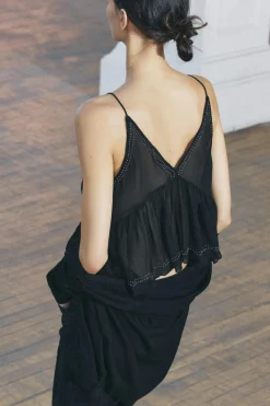 Fashion TOP ABALORIOS ZW COLLECTION Mujer Tops / Bodies