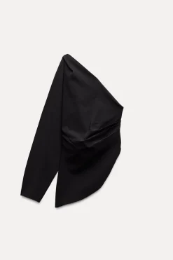 Outlet TOP ASIMÉTRICO DRAPEADO Mujer Tops / Bodies