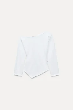 New TOP ASIMÉTRICO FRUNCE Mujer Tops / Bodies