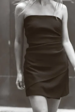 Discount TOP ASIMÉTRICO FRUNCES Mujer Tops / Bodies