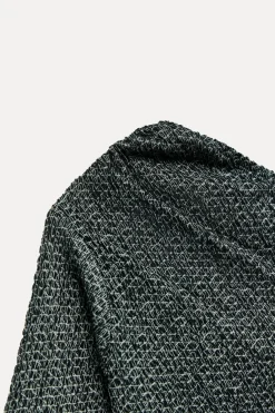 Discount TOP ASIMÉTRICO TEXTURA Mujer Tops / Bodies