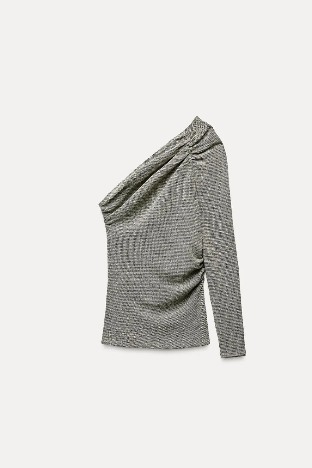 Outlet TOP ASIMÉTRICO TEXTURA Mujer Tops / Bodies