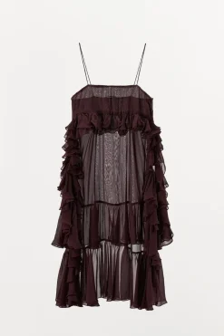 Sale TOP ASIMÉTRICO VOLANTES Mujer Tops / Bodies