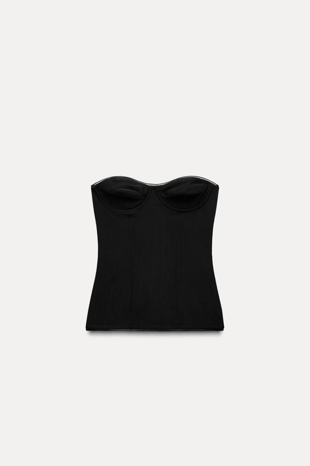 Clearance TOP BANDEAU CONTOUR TUL POLIAMIDA Mujer Tops / Bodies