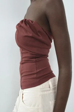 Fashion TOP BANDEAU ELÁSTICO Mujer Tops / Bodies