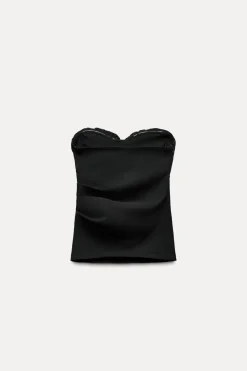 Online TOP BANDEAU PLIEGUES Mujer Tops / Bodies