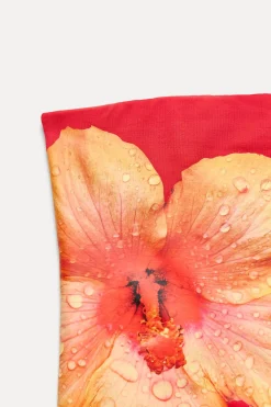 Best TOP BANDEAU POLIAMIDA FLOR Mujer Tops / Bodies