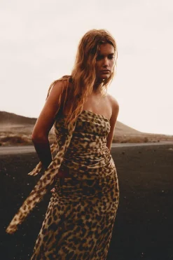 Best TOP BANDEAU TUL ESTAMPADO Mujer Tops / Bodies