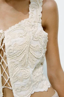 Online TOP BORDADOS ABALORIOS Mujer Tops / Bodies