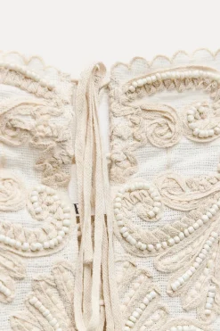 Online TOP BORDADOS ABALORIOS Mujer Tops / Bodies