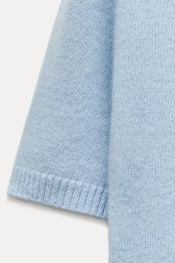 Fashion TOP BÁSICO 100% CASHMERE MANGA CORTA Mujer Cárdigan / Jerséis|Punto