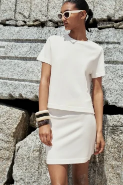 Best TOP BÁSICO PUNTO LISO Mujer Cárdigan / Jerséis|Punto